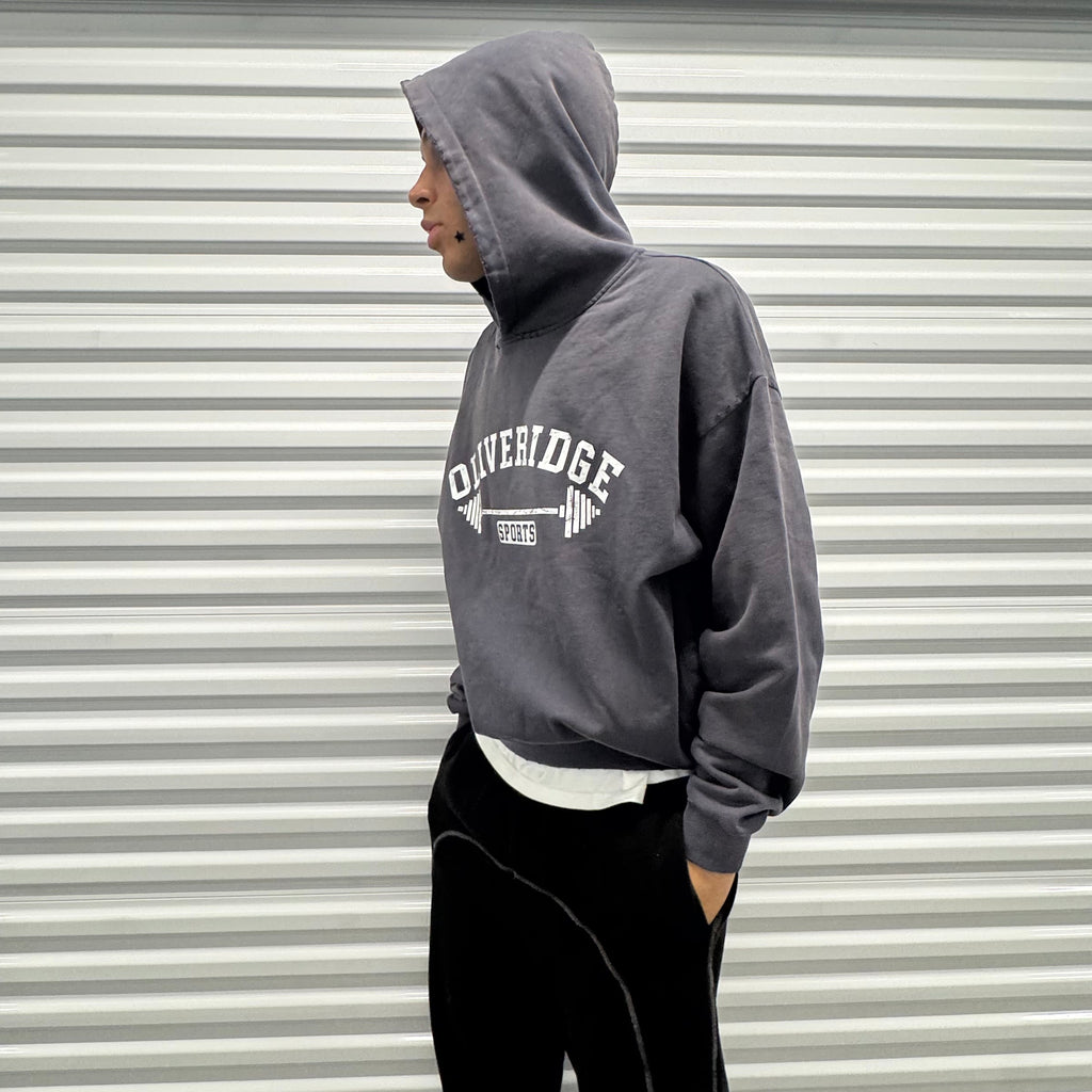 Distressed Weight Training Hoodie (BOXY)