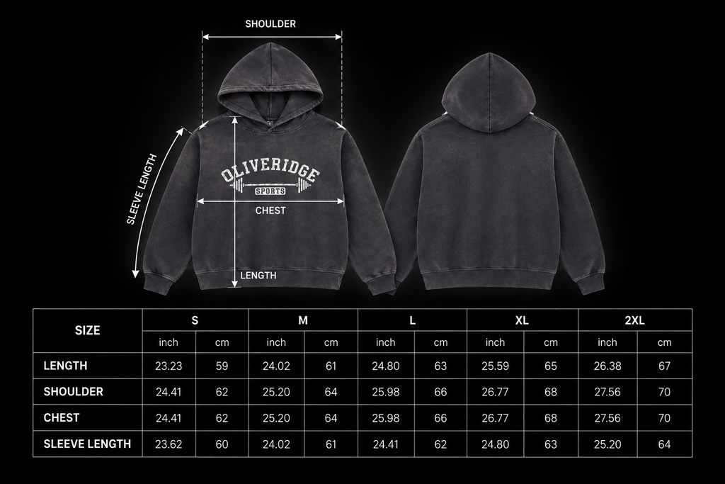 Distressed Weight Training Hoodie (BOXY)
