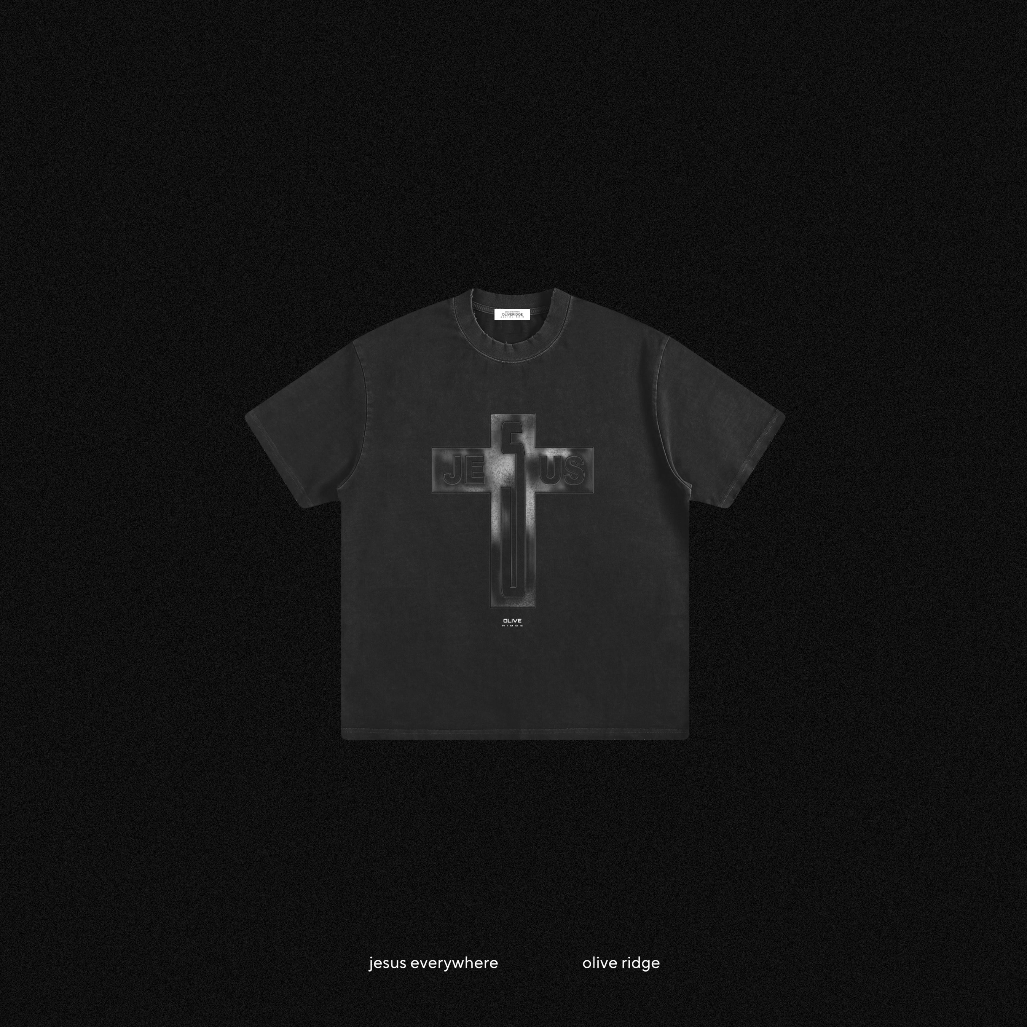 JESUS EVERYWHWERE - OLIVE RIDGE JESUS SHIRT