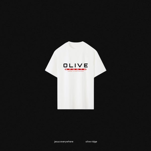 JESUS EVERYWHERE - OLIVE RIDGE VINTAGE SPORTS SHIRT